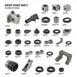 Canakkale-Yenice-Baskoz-Mahallesi Krupp Kırıcı Yedek Parça