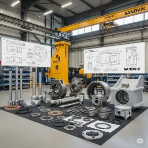 Bayramic-Orenli Sandvik Kırıcı Yedek Parça